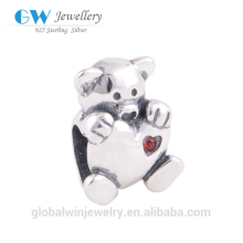 925 Sterling Silver Bear Animal Custom Made Charms