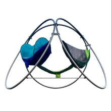 Circular Stainless Steel Indoor Swing Hammock Stand for Camping