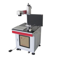metal plastic industrial laser marking machine
