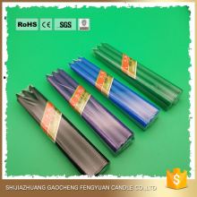 High Performance Colorful Bees Wax Taper Candles For Africa