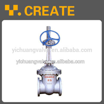 high pressure and high temperature power station gate valve