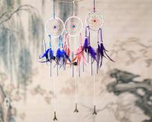Wholesale Dream Catcher Feather Decoration Wind Chimes