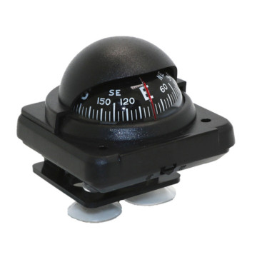 Black Electronic Adjustable Military Marine Ball Night Vision Compass for Boat Vehicle Boat Compass Vehicle Compass Outdoor