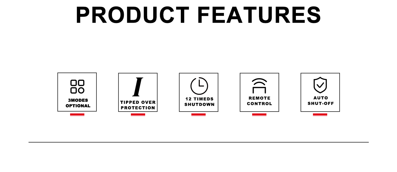 HTN-N012 PTC Ceramic Fan Heater function HTN-N012 PTC Ceramic Fan Heater function
