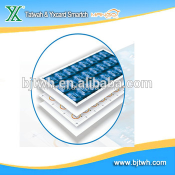 High quality RFID contactless smart card inlay