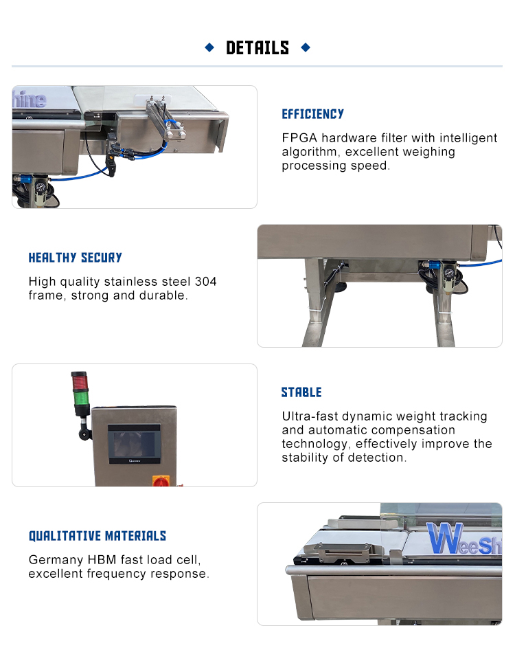 Food Check Weigher Machine