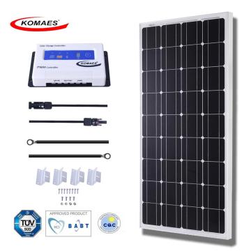 100W Monocrystal Solar Panel