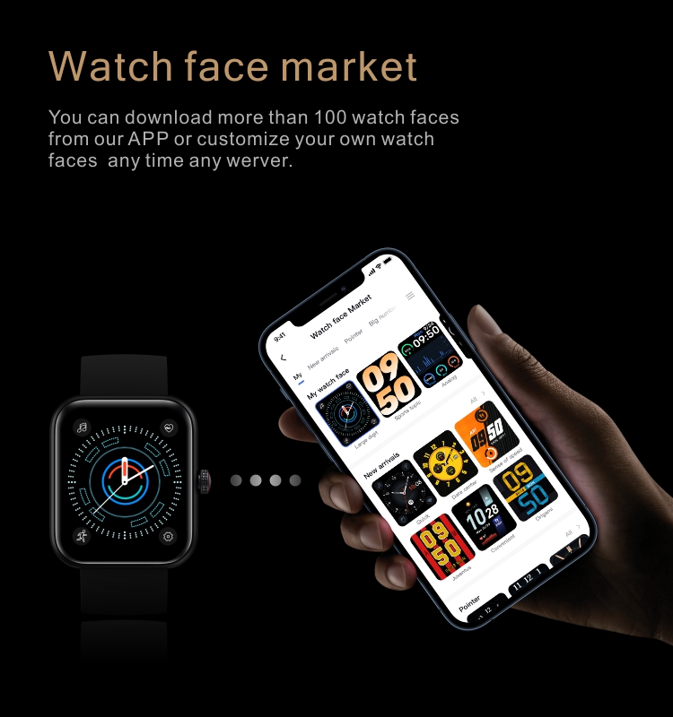 Reloj inteligente smartwatch Smart Watch Men Strap Smart Watch Accessories Touch Screen Smart Touch Watch