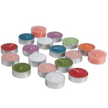 PVC packing many color scented tealight