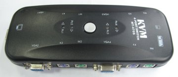 Fy1406f Kvm Switch 4ports Control Multiple Cpus Support Microsoft Intellimouse