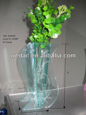 Acrylic Transparent Flower Vase