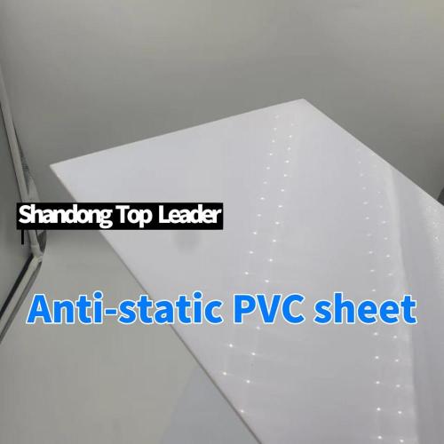 Rigid anti-static PVC sheet