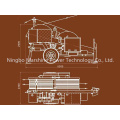 Hydraulic Tensioner Transmission Line Stringing Equipment