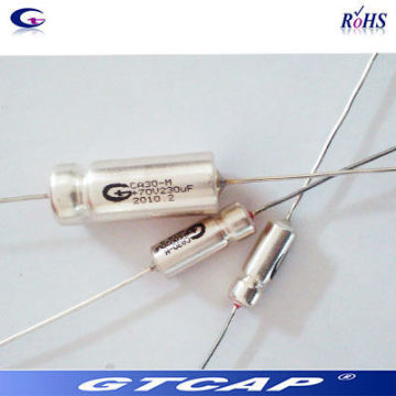 Hermetic sealed polarity 100uf 50v tantalum capacitors