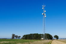 Microwave Transmission Tower