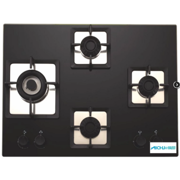 Elica Black Glass 3 Burner Built-in Hob