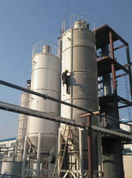 Sealing Steel Silos For Lime Storage