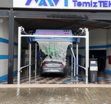 Fully automatic touchfree car wash franchise
