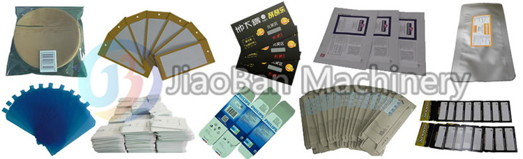 Automatic flat surface paging labeling machine Medicine food plastic bags sticker labeling with high quality for factory price