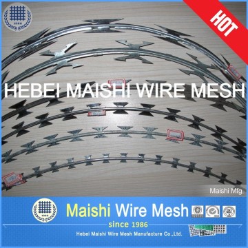 Security Barbed Tape/Razor Ribbon superior quality