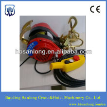 0.25ton mini suspending electric wirerope hoist