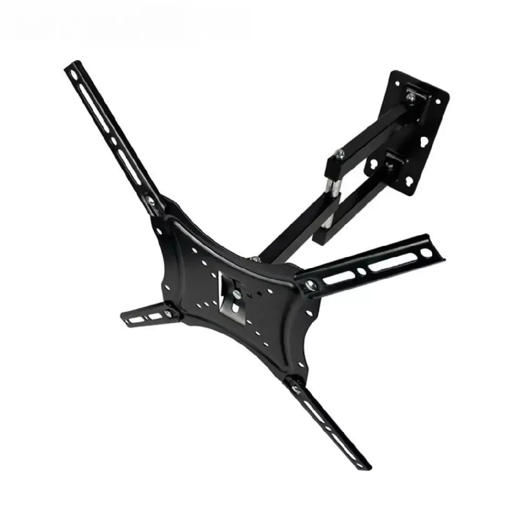 Factory Direct 26 32 37 42 46 50 55 Inches Vesa 400X400 LCD LED Swivel Titl Wall Mount TV Bracket/