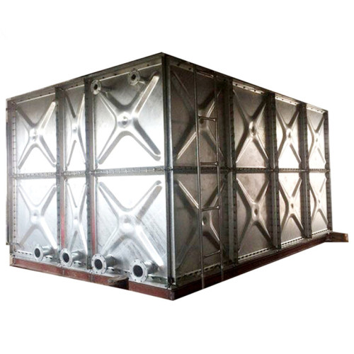 Hot Dipped Galvanized Pressed Steel Water Storage Tanks