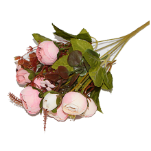 Linwoo DYGH-042 Biodegradable Artificial Rose Flowers Bouquet for Bridal Wrist Corsage