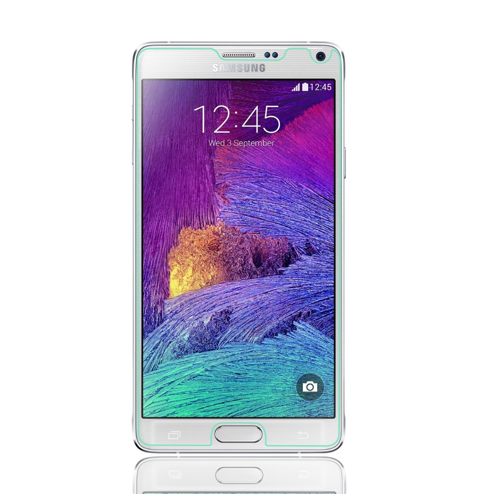 0.33mm anti shock tempered glass for samsung galaxy Note4