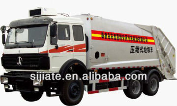 compress refuse truck