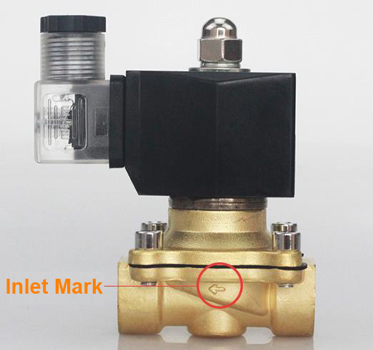 Inlet & Mark Display of CKD Type 1/2'' ADK11-15A/15G/15N Solenoid Valve