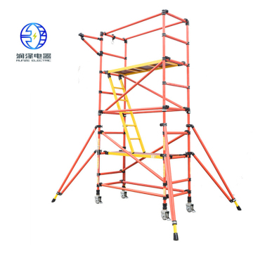 EN Standard Folding Platform Rolling Tower Mobile Scaffolding