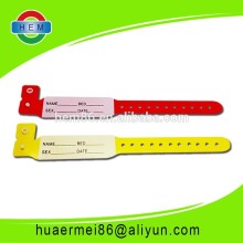 customized pvc id kids wristband