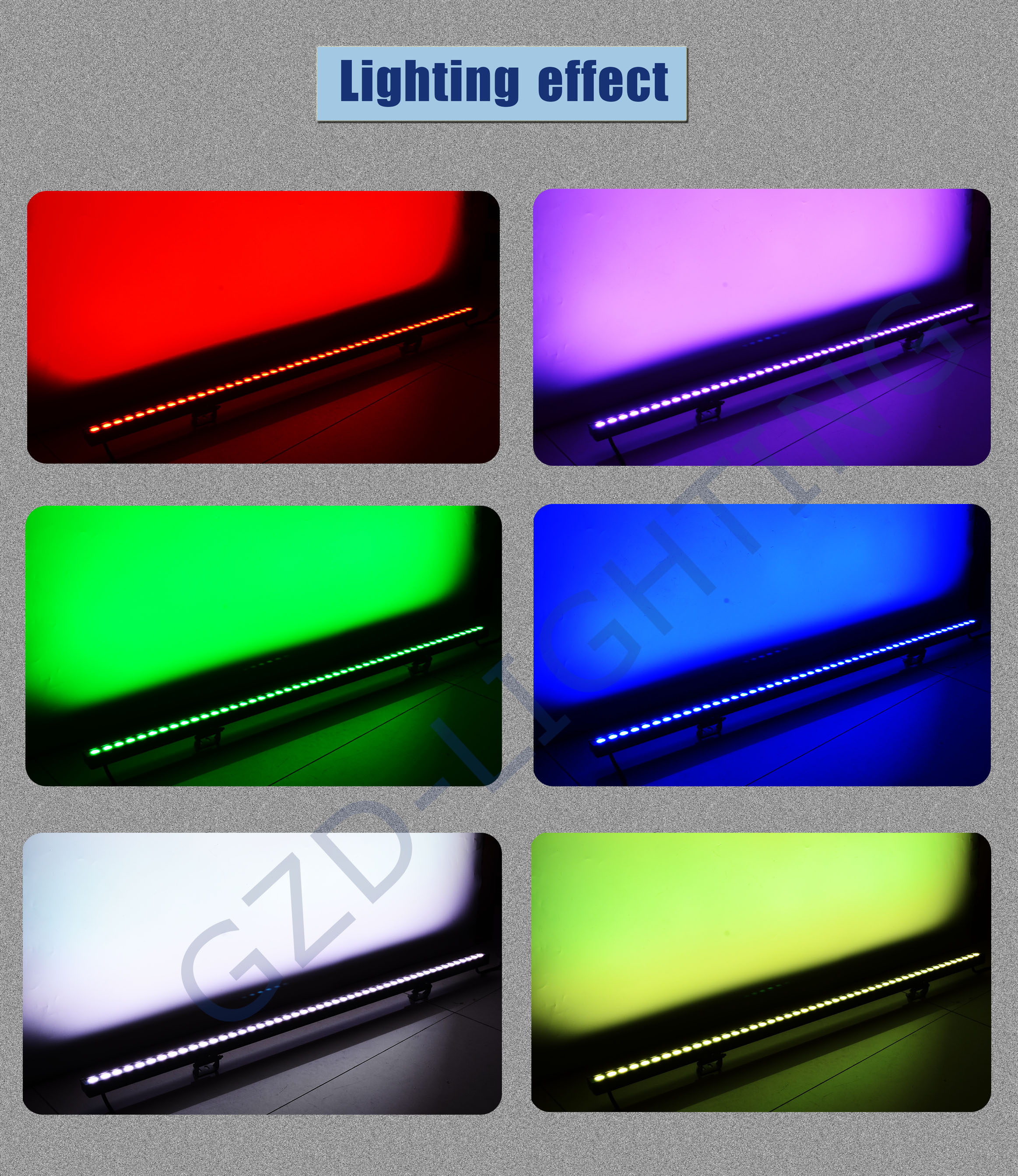 led linear light lighting effect
