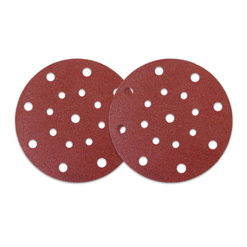 aluminum oxid 150mm 17 holes sanding discs