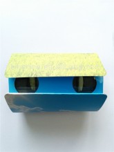 OEM paper telescope full color printing , promotional paper foldable cardboard binocular telescope