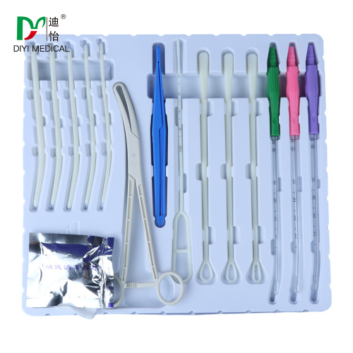 Disposable Medical uterine cavity tissue suction tube set