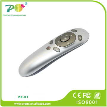 2.4 G fancy wireless presentation remote with laser pointer mouse remote controll for corporate gift