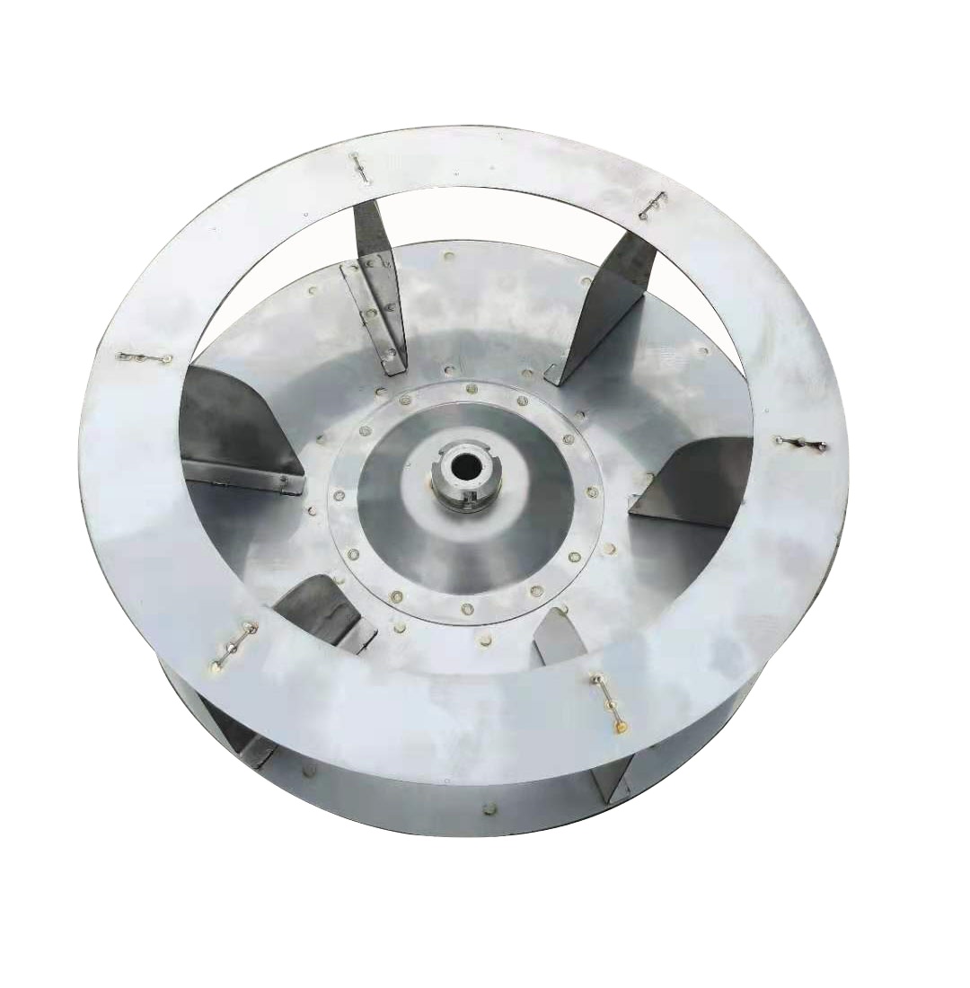 Aluminum Galvanized Turbo Centrifugal Fan Impeller For Oven Exhaust ...