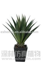 artificial agave potted plant