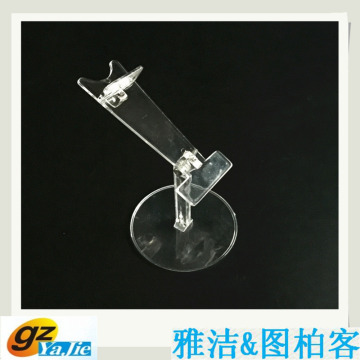 adjustable plastic display stand for shoe