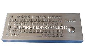 82 Key Waterproof Industrial Kiosk Keyboard With Trackball