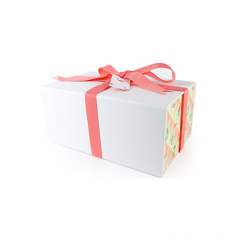 Rigid Folding Coloring Wedding Paper Box