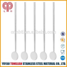 stainless steel drink straw spoons