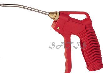 3 Nozzle Red plastic air blow dust gun for washing machiner