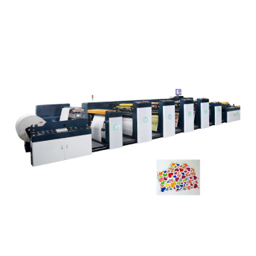 4 Color Paper Flexo Printing Machine Unit Type Flexo Printing Machine