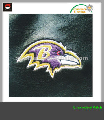 Custom Leather Embroidery Patch Manufacturer