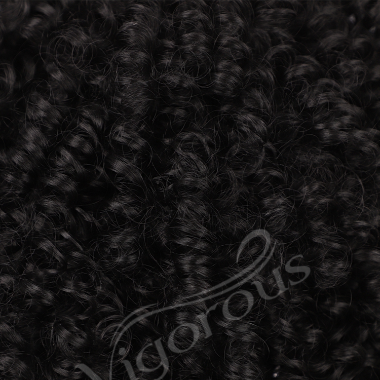 Headwrap Afro Fiber Cheap Wholesale Attached 1B Black Spring Curly Synthetic Hair Headband Wigs For Black Women