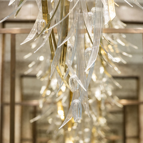 Modern hotel customize glass Project chandelier