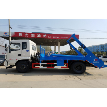 Dongfeng CUMMINS 170hp รถบรรทุกขยะรถตัก